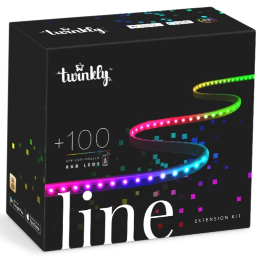 Twinkly Lightstrip Line Forlængersæt 1,5 M 3 Twinkly Lightstrip Line Forlængersæt 1,5 M