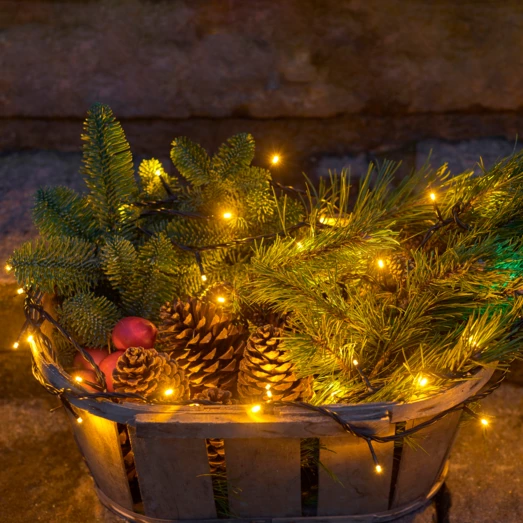 Sirius Top-Line Forlænger Lyskæde M. 200 LED-lys Varm Hvid 5 Sirius Top-Line Forlænger Lyskæde M. 200 LED-lys Varm Hvid - Billede 3