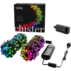 Twinkly Light Cluster 400 LED Lyskæde 6m RGB Multifarve