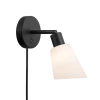 Nordlux Molli Væglampe Sort/opal Hvid -EL OG BELYSNING Butik unnamed file 30