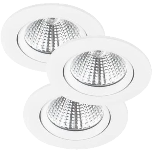 Nordlux Fremont LED-indbygningsspot 3-kit Hvid 3 Nordlux Fremont LED-indbygningsspot 3-kit Hvid