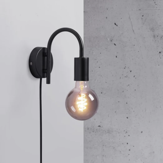 Nordlux Paco Væglampe Sort 4 Nordlux Paco Væglampe Sort - Billede 2