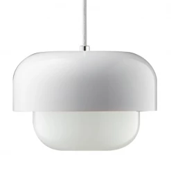 Dyberg Larsen Haipot Pendel Hvid Ø23 Cm E27