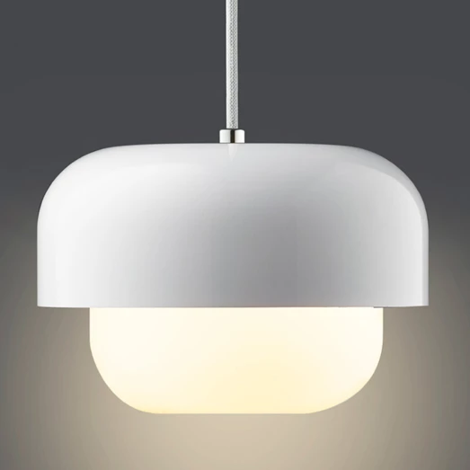 Dyberg Larsen Haipot Pendel Hvid Ø23 Cm E27 4 Dyberg Larsen Haipot Pendel Hvid Ø23 Cm E27 - Billede 2