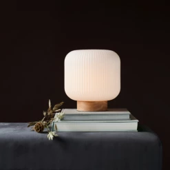 Nordlux Milford Bordlampe Natur E27 -EL OG BELYSNING Butik unnamed file 538