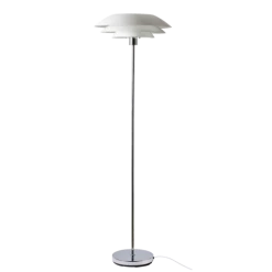 Dyberg Larsen DL45 Gulvlampe 146x45x45 Cm Mat Hvid