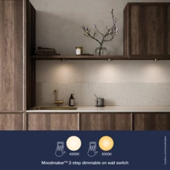 Nordlux Kitchenio 3-kit Indbygningsspot Børstet Nikkel -EL OG BELYSNING Butik unnamed file 555