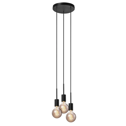 Nordlux Paco Pendel Sort 3 Nordlux Paco Pendel Sort