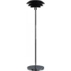 Dyberg Larsen DL31 Gulvlampe Mat Sort/kromstel 133x31x31 Cm E27