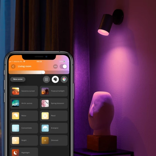 Philips Hue Fugato Enkelt Spot GU10 LED 10 Philips Hue Fugato Enkelt Spot GU10 LED - Billede 8
