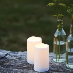 Sirius Storm Udendørs Mini-bloklys H7,5 Cm 2 Stk Hvid 10 Sirius Storm Udendørs Mini-bloklys H7,5 Cm 2 Stk Hvid -EL OG BELYSNING Butik unnamed file 725