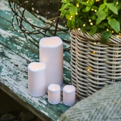 Sirius Storm Udendørs Mini-bloklys H7,5 Cm 2 Stk Hvid 12 Sirius Storm Udendørs Mini-bloklys H7,5 Cm 2 Stk Hvid -EL OG BELYSNING Butik unnamed file 727