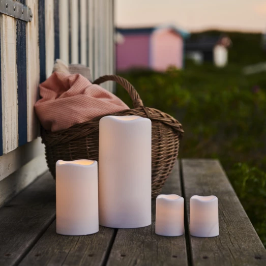 Sirius Storm Udendørs Mini-bloklys H7,5 Cm 2 Stk Hvid 8 Sirius Storm Udendørs Mini-bloklys H7,5 Cm 2 Stk Hvid - Billede 6