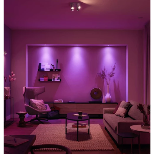 Philips Hue Argenta Dobbelt Spot GU10 LED 6 Philips Hue Argenta Dobbelt Spot GU10 LED - Billede 4