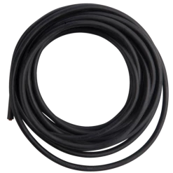 E-Line Ledning Rund 2x0,75 Mm² 5 M Sort