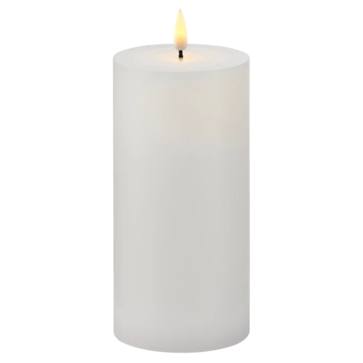 Sirius Sille Genopladeligt Bloklys H12,5 Cm Hvid 3 Sirius Sille Genopladeligt Bloklys H12,5 Cm Hvid