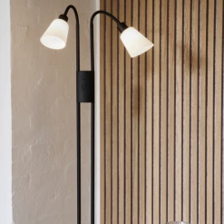 Nordlux Molli Dobbelt Gulvlampe Sort/opalhvid -EL OG BELYSNING Butik unnamed file 85