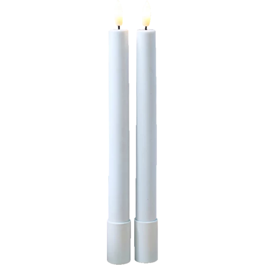 Sirius Sille Tall Genopladelig LED Kronelys 2 Stk, H25 Cm 3 Sirius Sille Tall Genopladelig LED Kronelys 2 Stk, H25 Cm