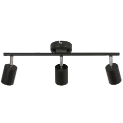 Nordlux Explore Lysskinne 3 Spots Sort